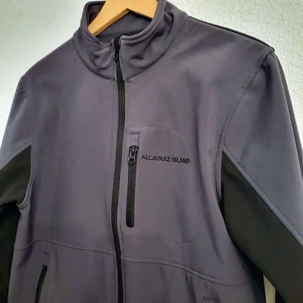 Alcatraz Softshell Unisex Jacket: Full zip Fleece-lined, National Park Outdoor - Picture 2 of 5